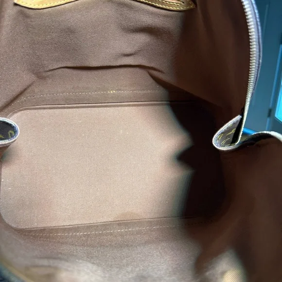 Louis Vuitton Brown and Tan Monogram with strap and keychain charm - Picture 7 of 13